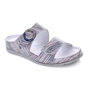 NEW REVERE women's palma sandals in summer stripe